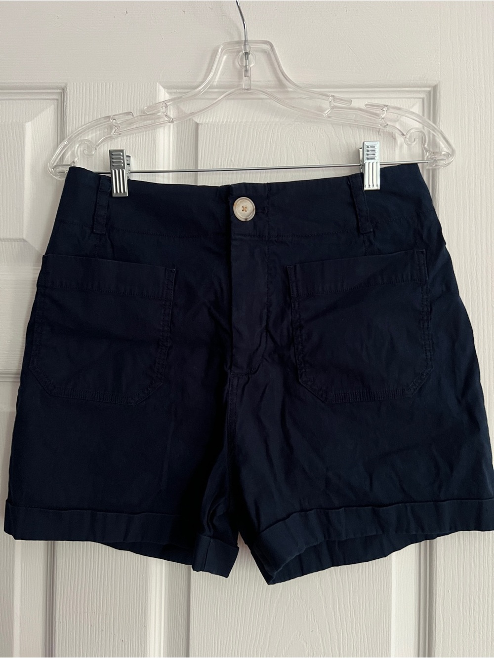 Anthropologie Shorts Navy Medium Size 29